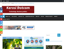 Tablet Screenshot of kerosi.com